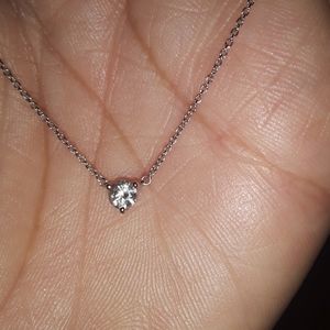 1/2 karat real diamond necklace